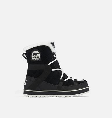 Sorel Glacy Explorer Boots - Women's Snow Boots Black AU610749 Australia
